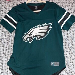 NFL Eagles Teal and Black Jersey